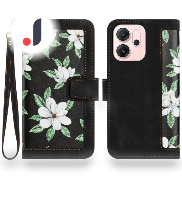 PU Leather Floral Pattern Phone Case — Basic Cases, Smartwatch 2025