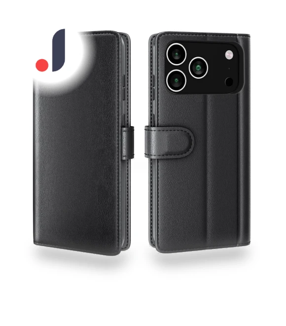 Split Leather Phone Cover with Wallet Card Slot — Basic Cases, Smartwatch 2025