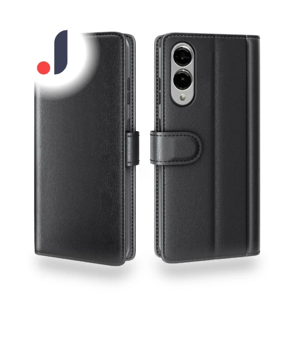 Split Leather Phone Cover with Wallet Stand — Phone Accessories, Smartwatch 2025