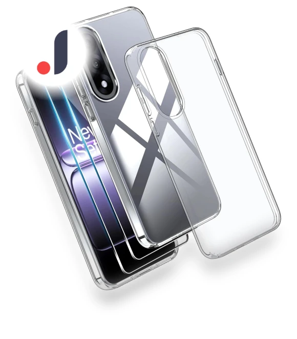 Transparent TPU Phone Case + 2 Tempered Glass Screen Protectors — Screen Protectors, Smartwatch 2025