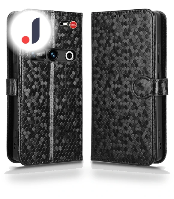 Wallet Case Dot Pattern Imprint PU Leather Phone Cover — Flip Cases, Smartwatch 2025