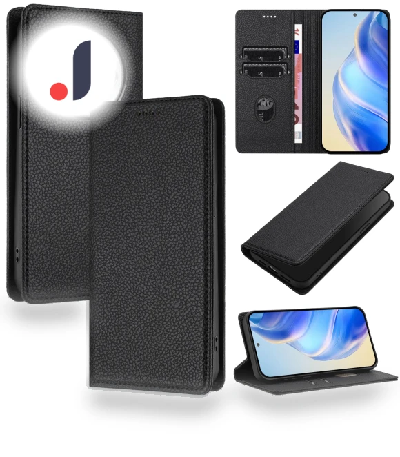 Wallet Case RFID Blocking Litchi Texture Leather Mobile Cover — Phone Accessories, Smartwatch 2025