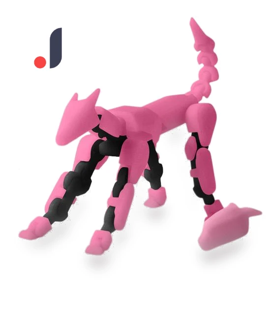 3D Printed Dog Figure — Collectible Statues, Toy