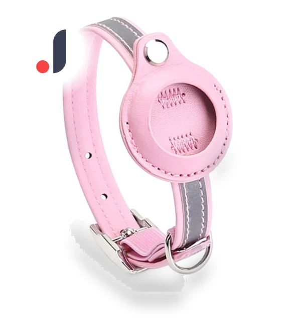 Adjustable Pet Location Tracker Collar with Reflective Strip — Trackers, Fujeenn