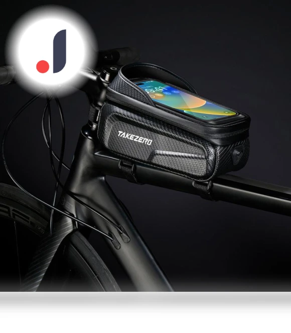 Bicycle Frame Bag with Touch Screen — Handlebar Bags, A-rustling