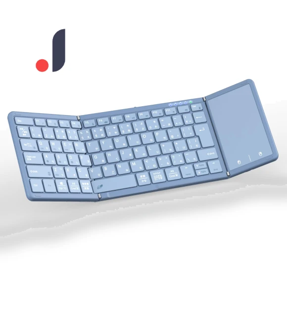 Foldable Wireless Keyboard with Touchpad — Keyboards, Zen-Japan Electronics