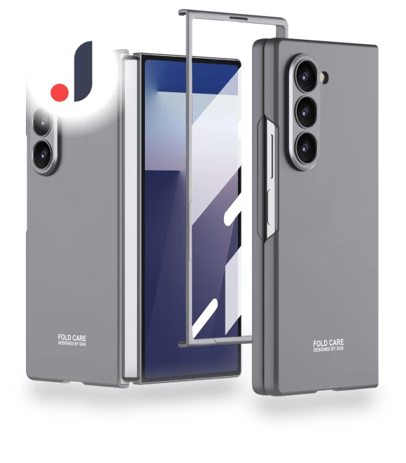 Hard PC+Tempered Glass Anti-Scratch Phone Cover — Screen Protectors, GKK