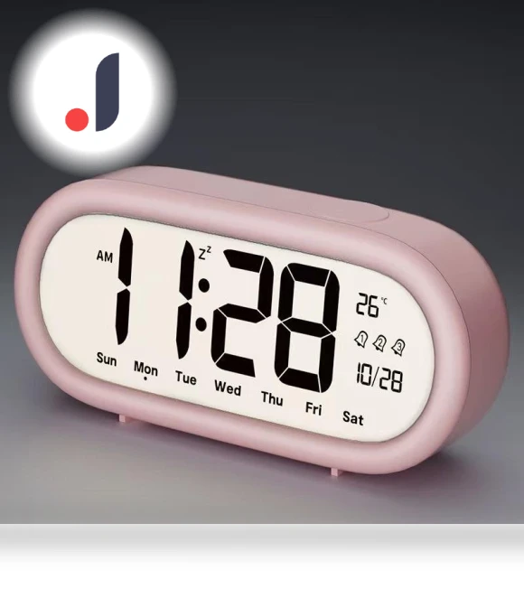 High-definition LCD alarm clock — Alarms & Clocks, Fashionable bags