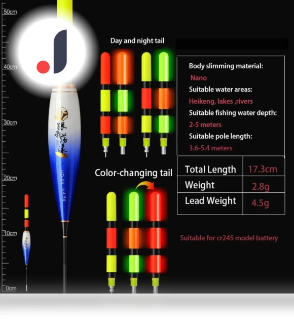 High Sensitivity Electronic Fishing Float — Bite Indicators, SHgaolan