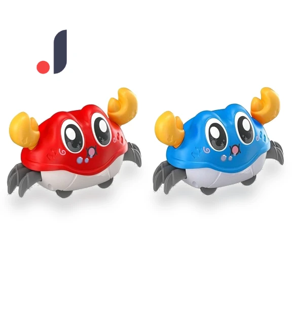 Interactive Sensory Toys for Babies with Crawling Crab — Infant & Early Childhood Playthings, Houspace