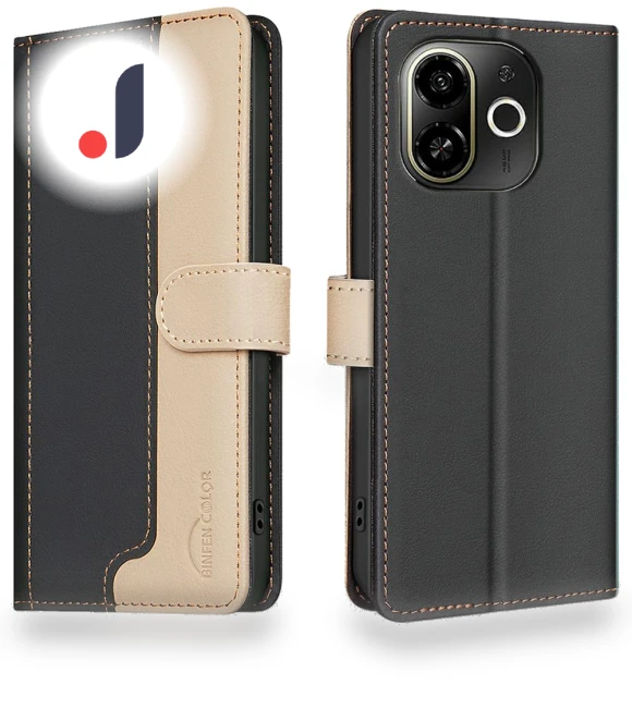 Leather Case Splicing Color RFID Blocking — Smartwatch Protectors, Smartwatch 2025