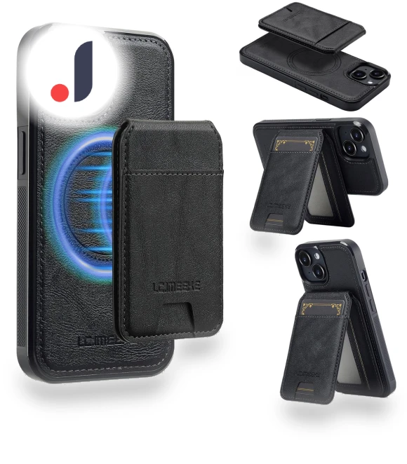 Magnetic Case Detachable Card Holder — Phone Accessories, Smartwatch 2025