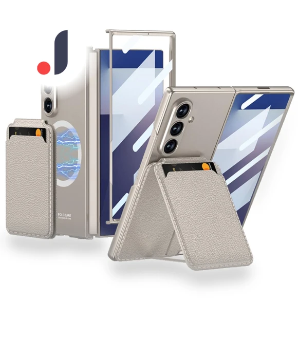 Magnetic Case with Card Holder and Kickstand — Phone Accessories, GKK