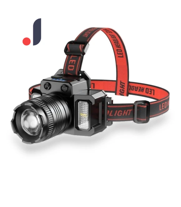Powerful Touch LED Headlamp with Built-in Battery — Flashlights, Lanzhong Outdoor LED