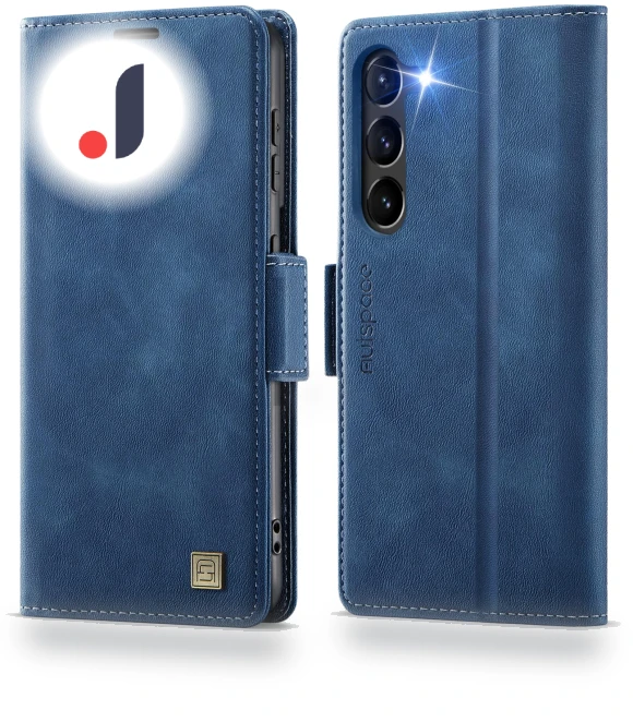 RFID Blocking Retro Leather Cell Phone Wallet Cover — Smartwatch Protectors, Smartwatch 2025