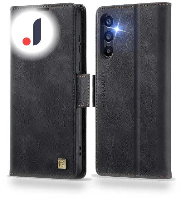 RFID Blocking Retro Leather Cell Phone Wallet Cover — Smartwatch Protectors, Smartwatch 2025