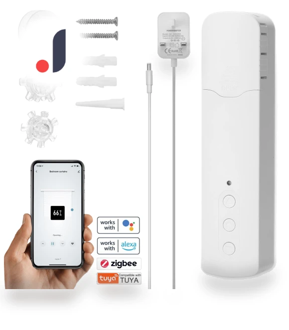 Smart Curtain Motor with Ball Bearings — Smart Home Hubs & Controllers, 3d printing machine