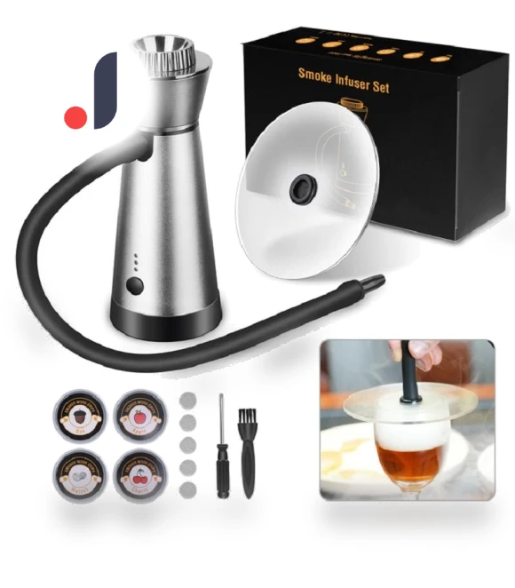 Smart Electric Smoking Machine for Cocktail Drinks — , Home Textile Home Decoration