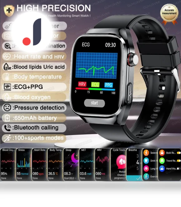 Smart Health Watch with AI Laser Diagnostics — Smartwatches, PRISMA