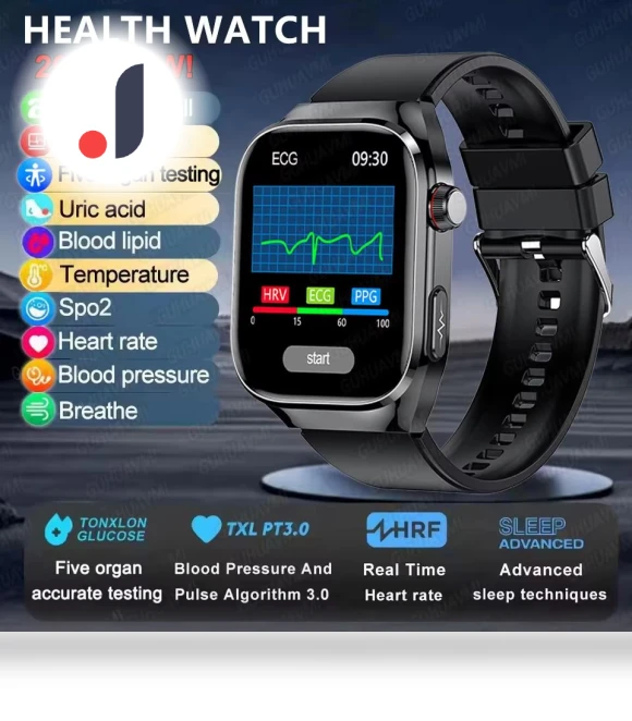 Smart Health Watch with ECG+PPG AI Diagnosis — Smartwatches, SAMS Online