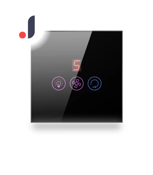 Smart Touch Screen Fan and Light Switch — Smart Home Modules, 3d printing machine
