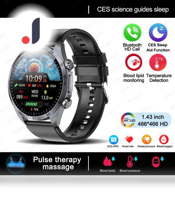 Smart Watch with Pulse Therapy — Smartwatches, SAMS Online