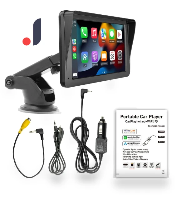 Car Multimedia Player with Carplay and Android Auto — Stereo Receivers, Auto Accessories Home