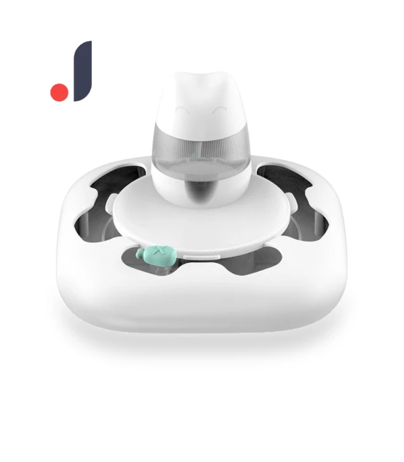 Electric Cat Teasing Toys Rounded Automatic Pet Feeder — Smart Pet Feeders, Fujmhyk