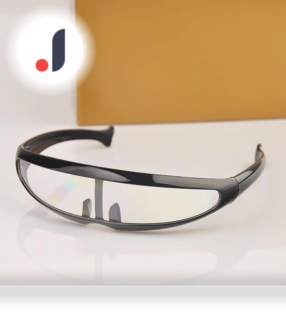 Fashion Robot Laser Sunglasses — Eyewear Collection, brooch