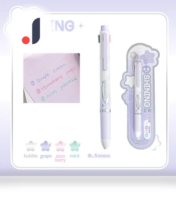 Four-colors Gravity Pen — Multifunction Pens, bolingop50