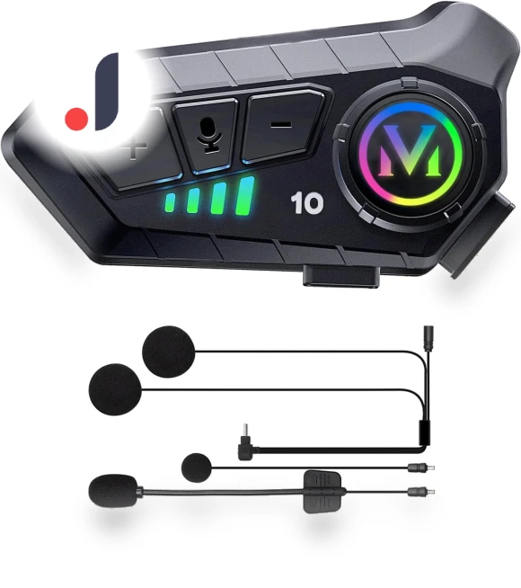 Motorcycle Helmet Headset — Wireless Headsets for Powersports, HAYAO
