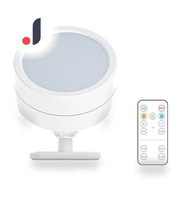 Rechargeable LED Wall Light with Touch and Remote Control — Book Lights, Homedepot