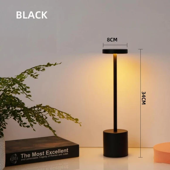 Rechargeable Touch Metal Desk Lamp — Desk & Table Lighting, StriveFire