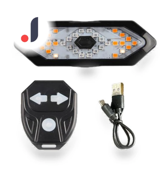 Rechargeable Waterproof Ultra Bright LED Bike Rear Lamp — Bike Headlights, VIARON