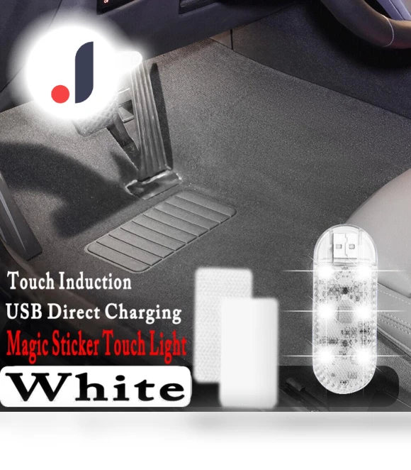 Touch Sensor USB LED Interior Light — Courtesy Lamp, Happd