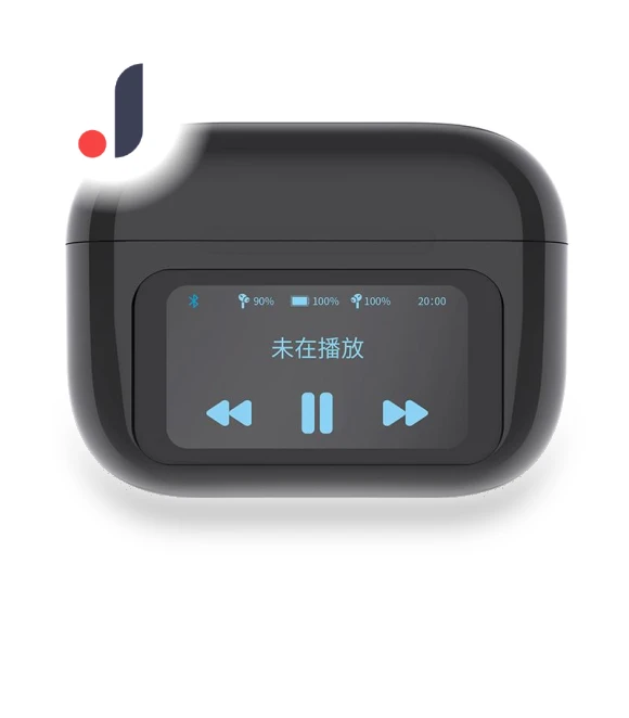 Wireless Smart Headphones with Touch Screen — Over-Ear Headphones, aominuo