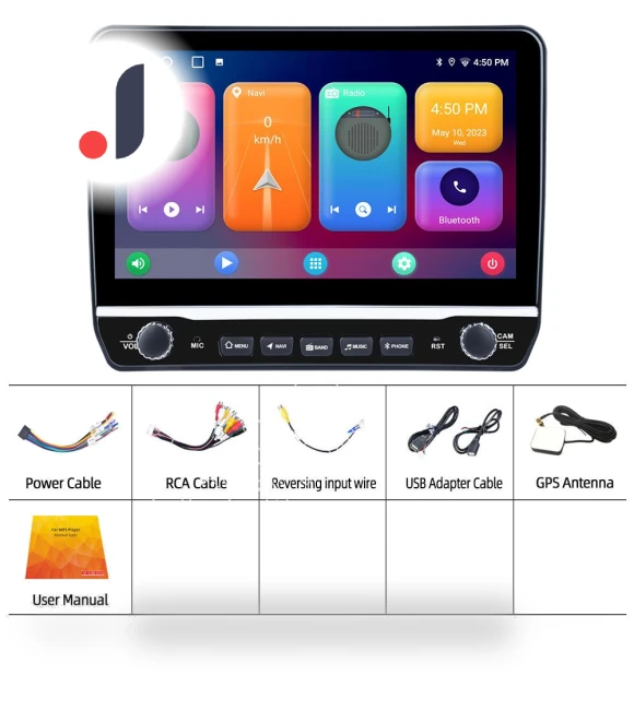 10.1-inch 2 din Universal Car Radio Receiver — Stereo Receivers, ToyousoniC