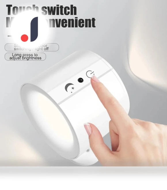 360 Rotating LED Dual Night Light — Night Lights, Comfort Homeware