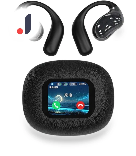 Bluetooth 5.4 Open Ear True Wireless Headphones — In-Ear Headphones, Junmaocun