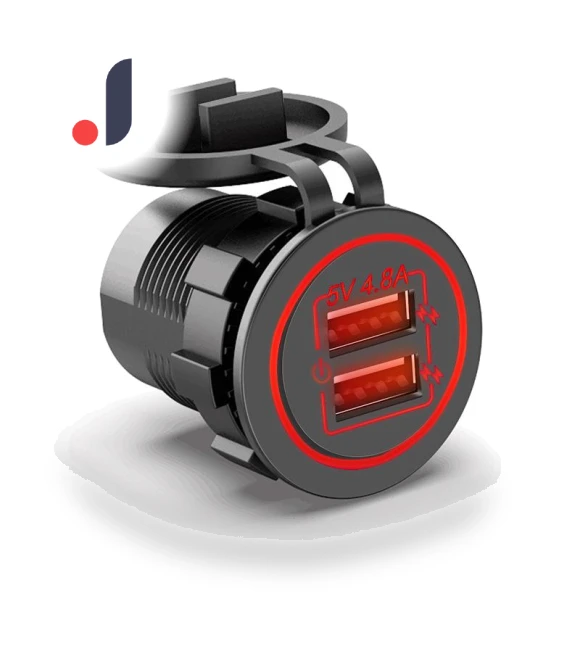 Dual USB Car Charger — Vehicle Power Solutions, Lntelligent Living Hall