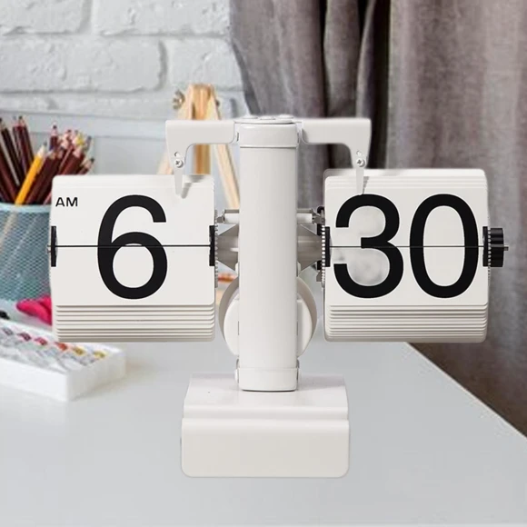 Modern Silent School Retro Flip Clock — Clocks, GYROBALL
