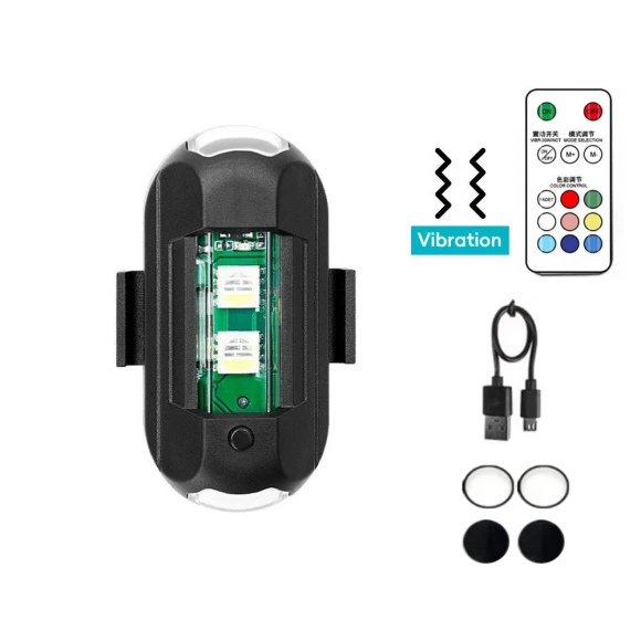 Motorcycle Drone Strobe Light — Vehicle Safety Signals, A Surname Home