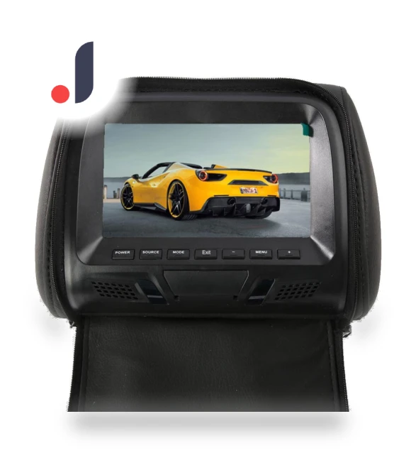 Universal 7-inch Touch Screen Headrest Monitor — In-Car Entertainment Systems, 888 Auto Parts Town