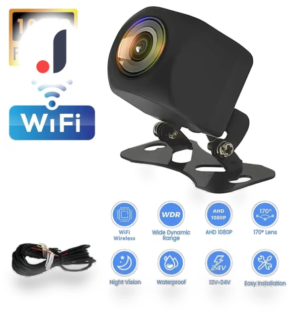 1080P Wifi Wireless Rear View Camera — Rearview Cameras for Cars, A Auto Parts Mall