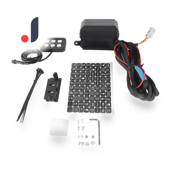 6-Key LED Switch Panel — Panel Dimmer, Lntelligent Living Hall