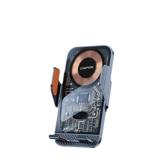 Car Phone Holder with Fast Wireless Charging — Dashboard Installation Kits, NyPhoenix Auto