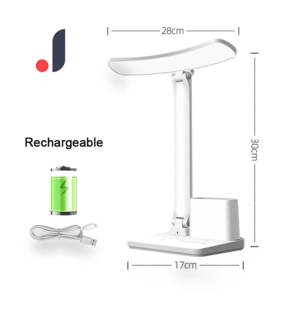 LED Desk Lamp with Night Light — Study & Desk Lighting, Seahorse Home