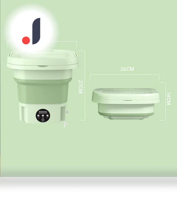 Portable Foldable Washing Machine with Centrifuge — Compact Washing Solutions, GYROBALL