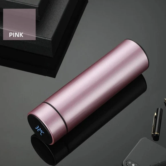 Smart Water Bottle with Temperature Display — Travel Drinkware, Wrigleys