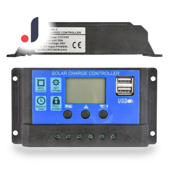 Solar Charge Controller — Power Management, Elegant Living House